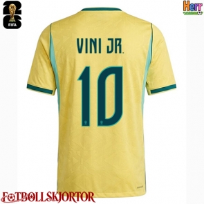 Brasilien Vinicius Junior #10 Hemmatröja VM 2026 Kortärmad
